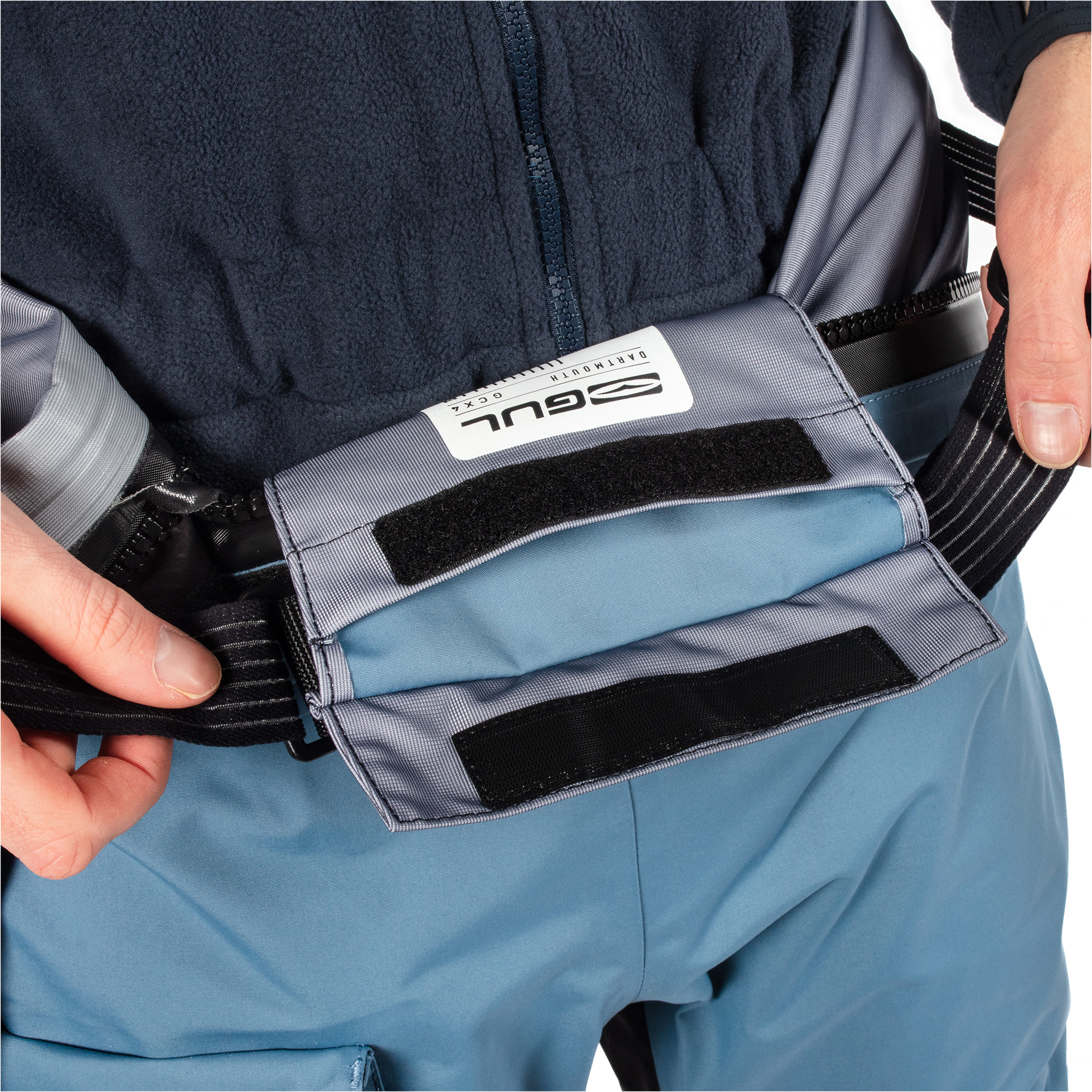 2025 Gul Mens Dartmouth Eclip Zip Drysuit GM0378-B9 - Blue